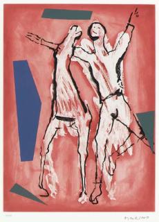 Marino Marini - Cavaliere E Cavallo; And Tre Cavalli (G. A203-4)