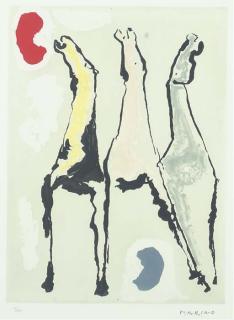 Marino Marini - Cavaliere e Cavallo; and Tre Cavalli (Guastalla A203-4)