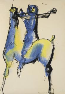 Marino Marini - Cavallo E Cavaliere (Horse And Rider)