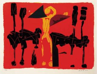 Marino Marini - Chevaux et Cavaliers, IV (G. L107)