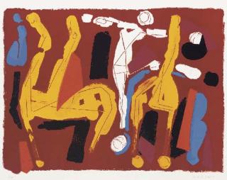 Marino Marini - Chevaux et Cavaliers V (G. L108)