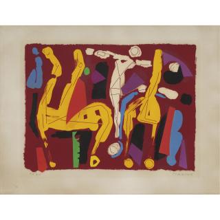 Marino Marini - Chevaux Et Cavaliers V (Guastalla L108)