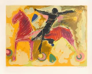 Marino Marini - From Color to Form V; Cavallo 2