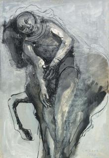 Marino Marini - Giocoliere e cavallo