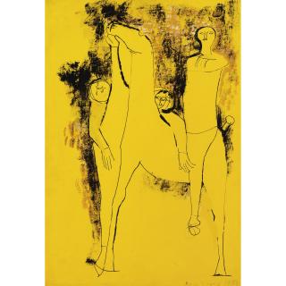 Marino Marini - Giocolieri E Cavallo (Jugglers And Horse)