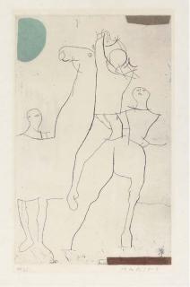 Marino Marini - Giocolieri, from Tout près de Marino (Guastalla A135)