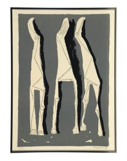 Marino Marini - Les Trois Chevaux (Guastalla L. 75)