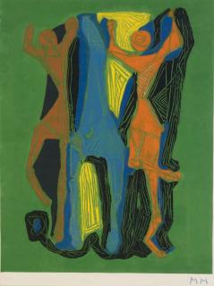 Marino Marini - Marino from Goethe: One Plate (G. A226)