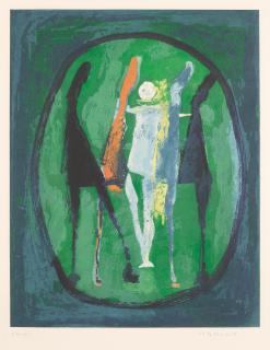 Marino Marini - Marino from Shakespeare II, Plate I