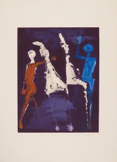 Marino Marini - Marino from Shakespeare II, Plate VII