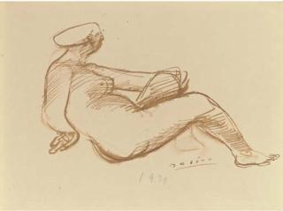 Marino Marini - Nudo Allongato