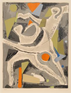 Marino Marini - Personnages du Sacre du Printemps VI