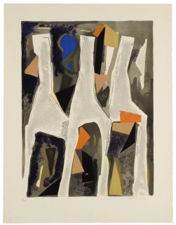 Marino Marini - Personnages Du Sacre Du Printemps, Xxe Siècle And Léon Amiel, Paris, 1970