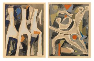 Marino Marini - Plate I and VII, from Personnages du Sacre du Printemps