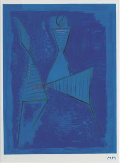 Marino Marini - Plate I, from Marino from Goethe (G. A225)