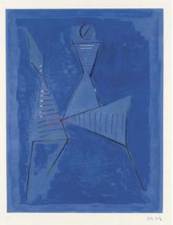 Marino Marini - Plate I, from Marino from Goethe (Guastalla A 225)