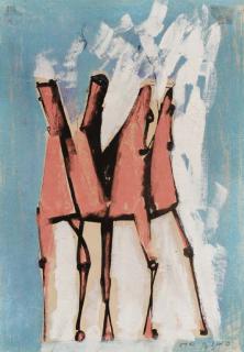 Marino Marini - Quattro cavalli