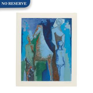 Marino Marini - Shakespeare I: one plate (Guastalla A190)