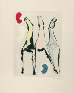 Marino Marini - Tre Cavalli. (Drei Pferde).