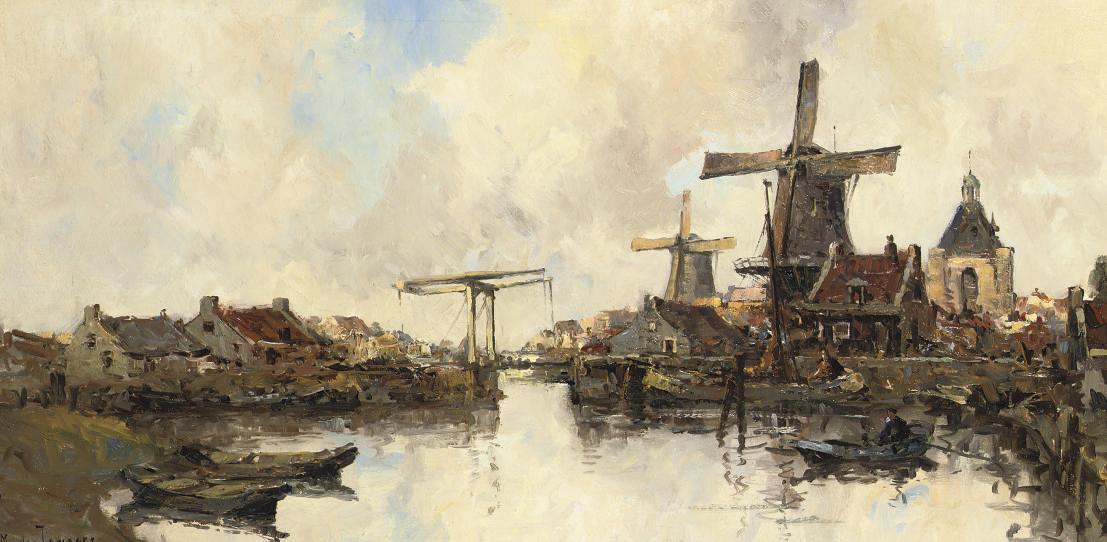 Marinus de Jongere - A Sunny Day In The Harbour