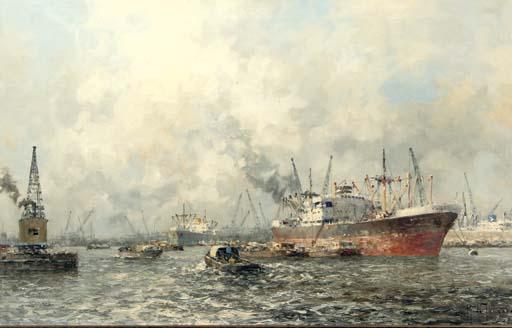 Marinus Johannes de Jongere - Activities in Rotterdam harbour
