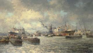 Marinus Johannes Drulman - Activities in Rotterdam harbour