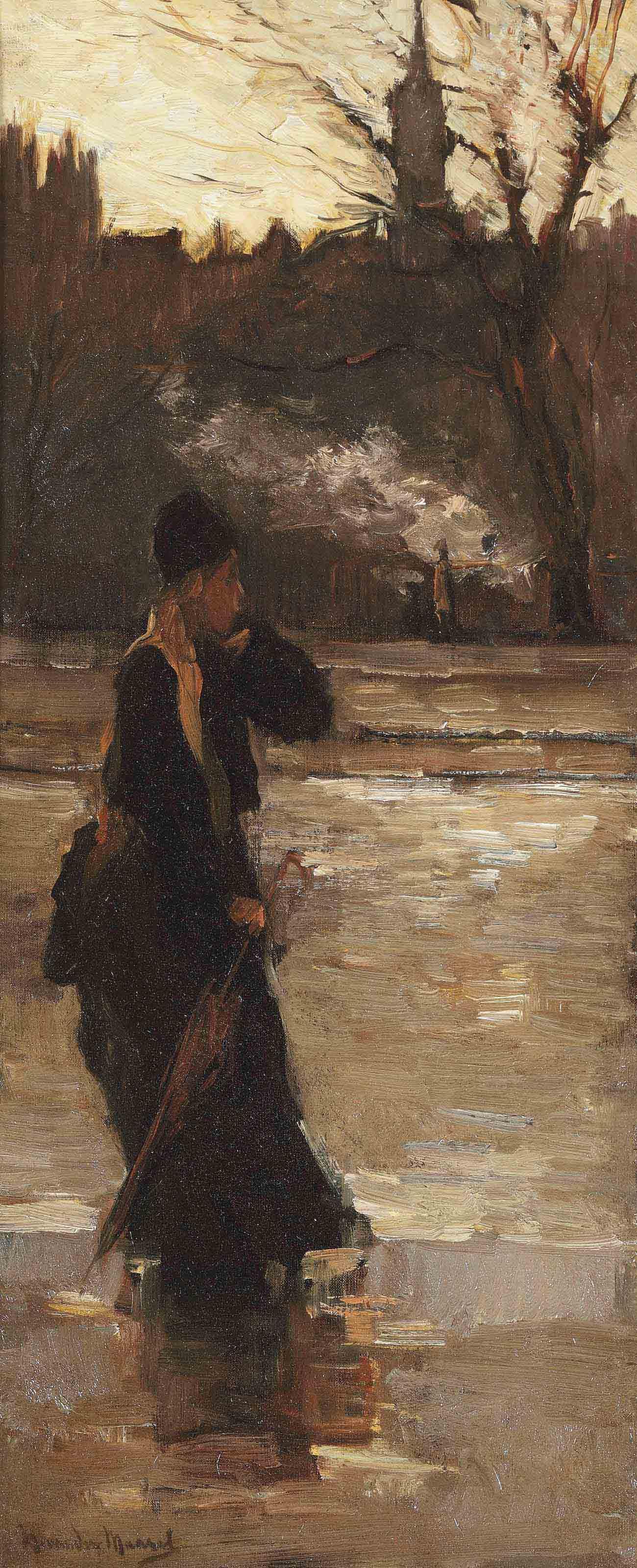 Marinus van der Maarel - Elegant lady