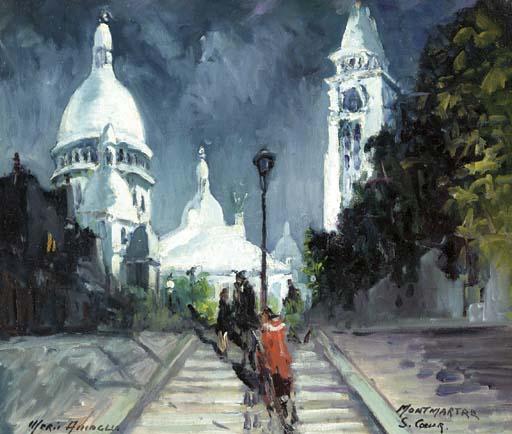 Mario Ameglio - Montemartre et Sacré-Coeur