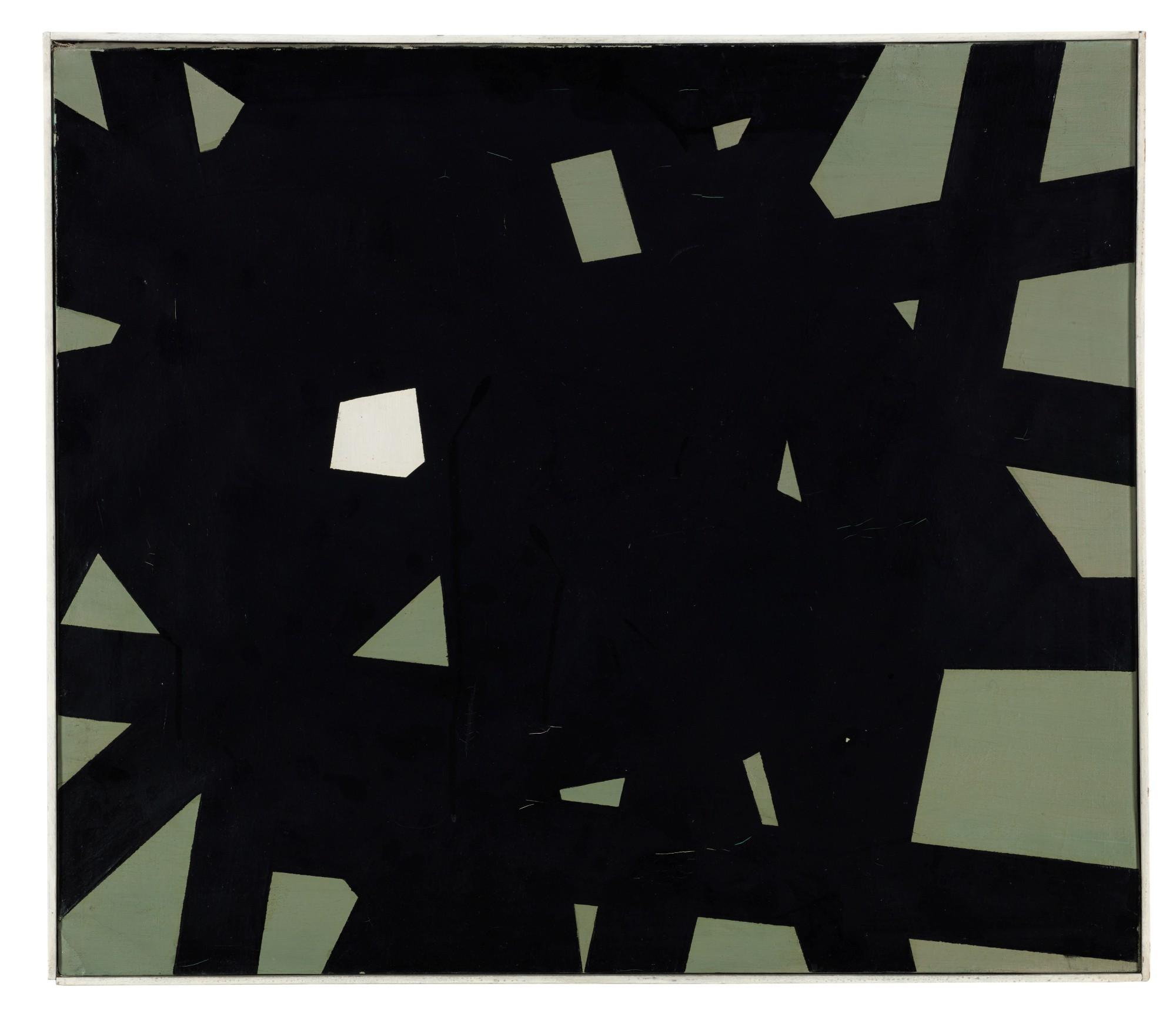 Mario Ballocco - Reticolo - nero - grigio - bianco