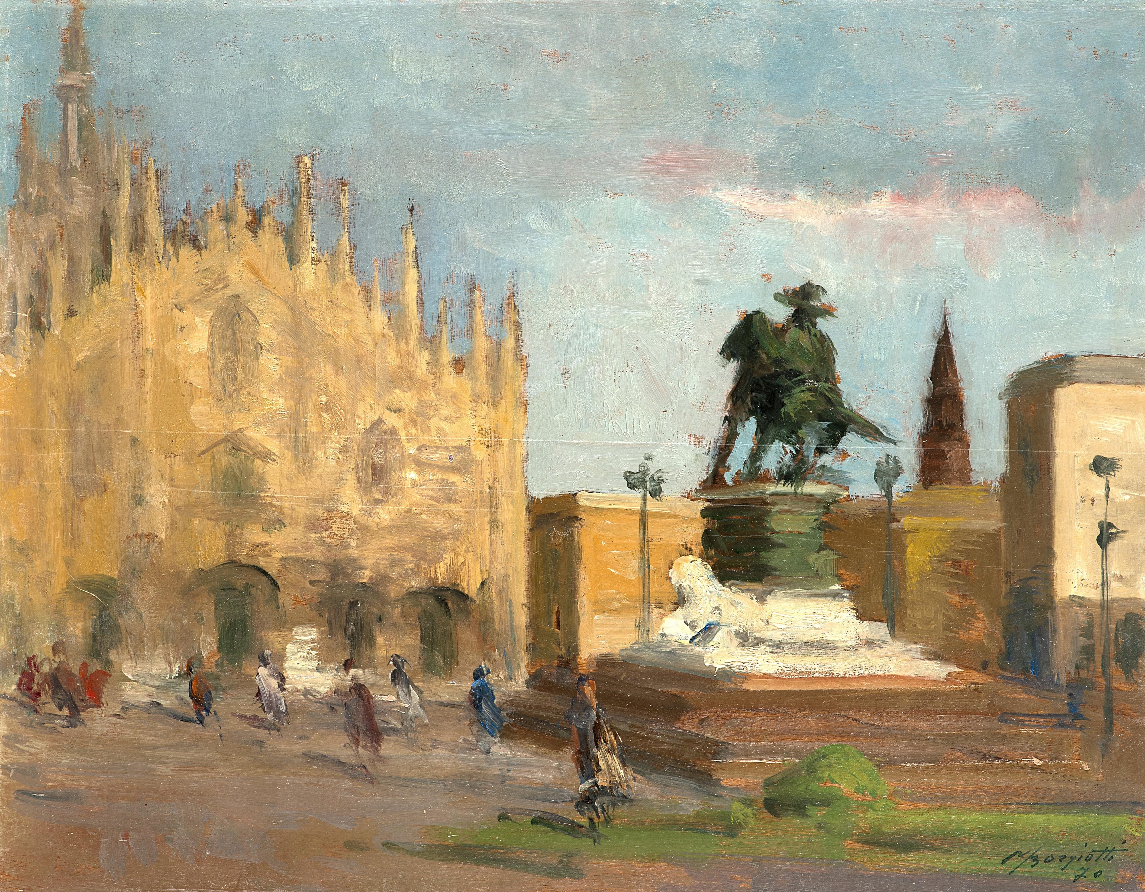 Mario Borgiotti - Piazza del Duomo, Milano