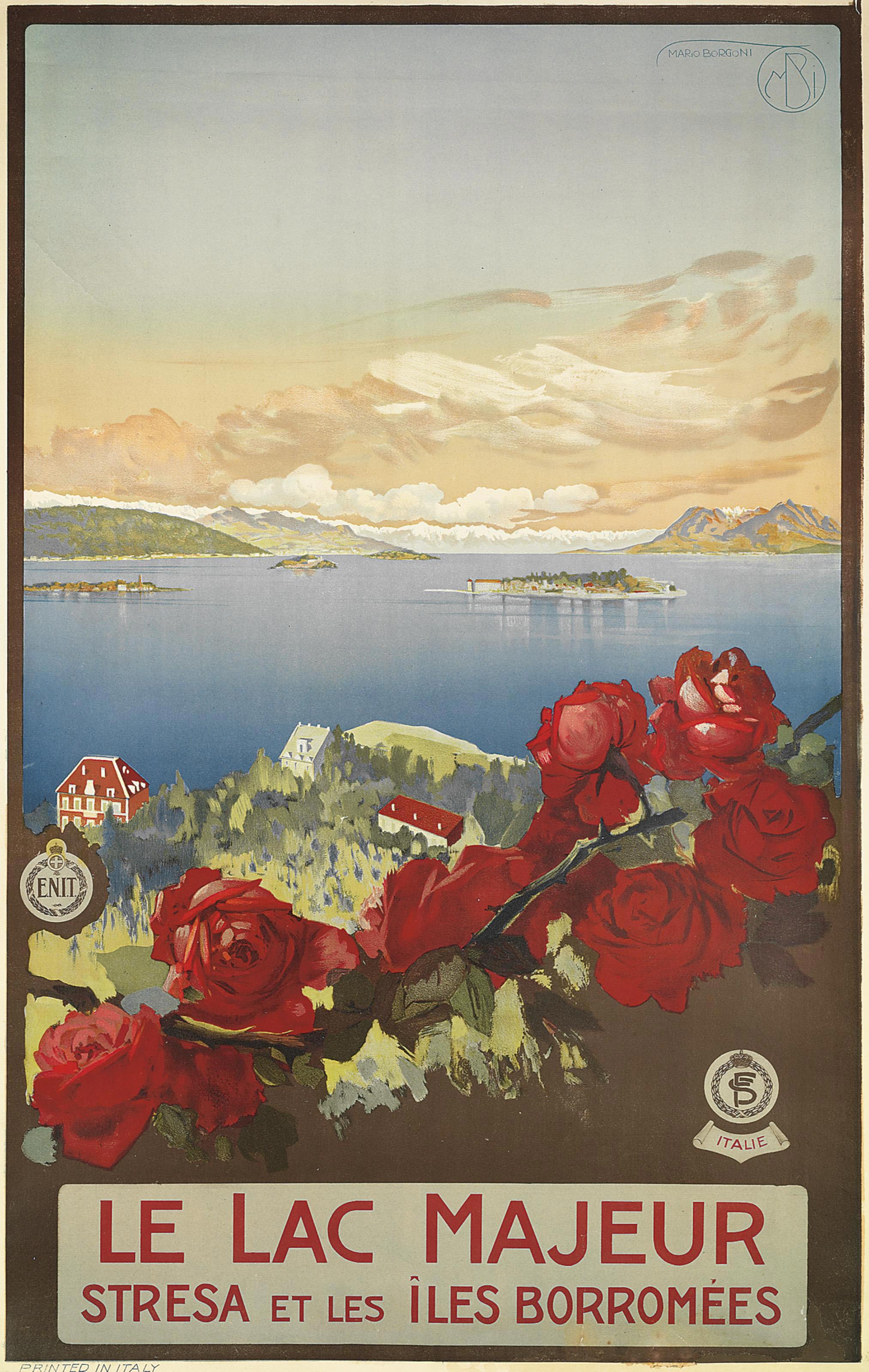 Mario Borgoni - Le Lac Majeur