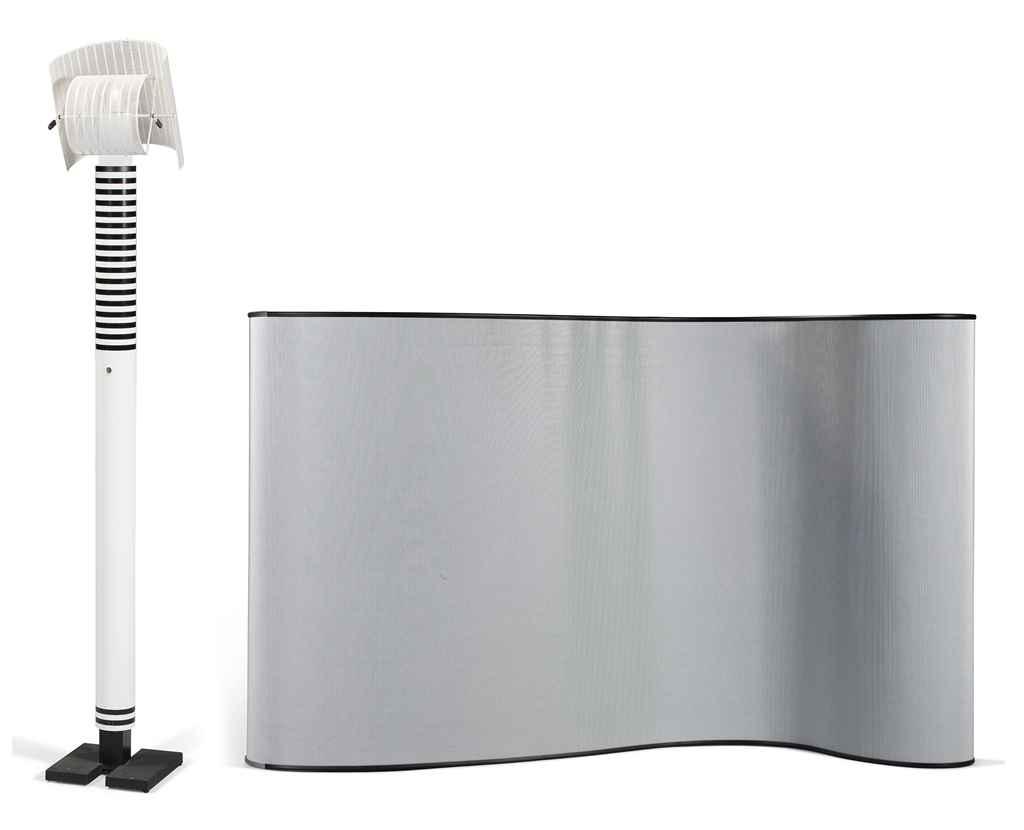 Mario Botta - Lampadaire \'Shogun\', Le Modele Cree En 1980, Edite Par Artemide