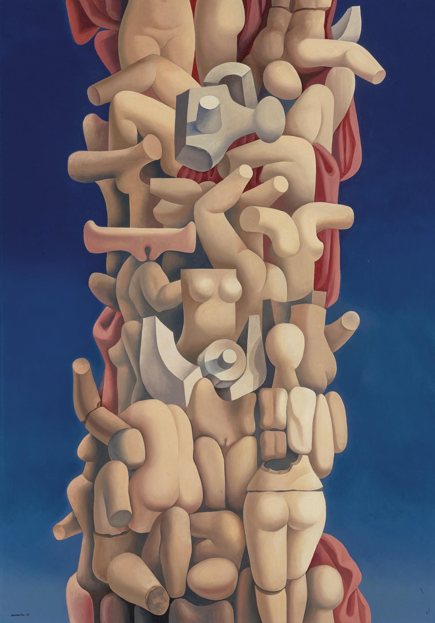 Mario Carreño - Columna Del Tiempo Inmóvil