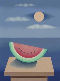 Mario Carreño - Noche de sandía (from the series Objetos sobre la mesa)