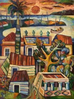 Mario Carreño - Paisaje Cubano (Cuban Landscape)