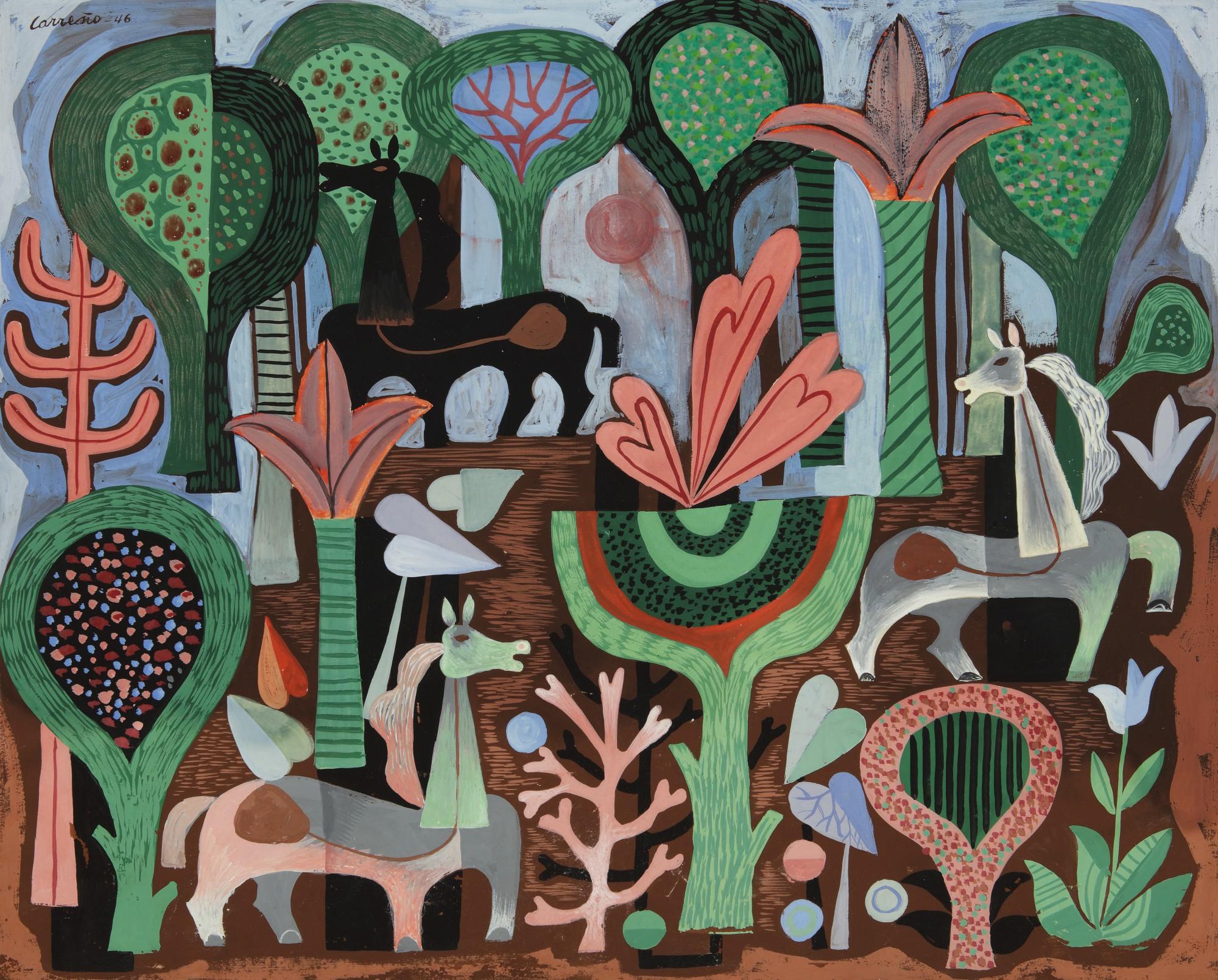 Mario Carreño - Parque Tropical