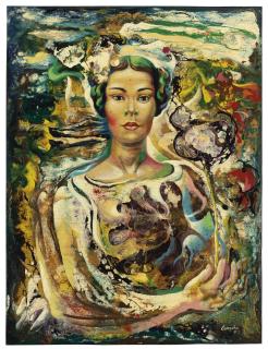 Mario Carreño - Retrato De María Luisa Goméz-Mena