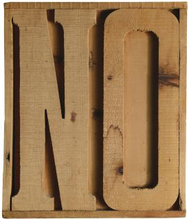 Mario Ceroli - Noshaped Wood, Executed In 1966