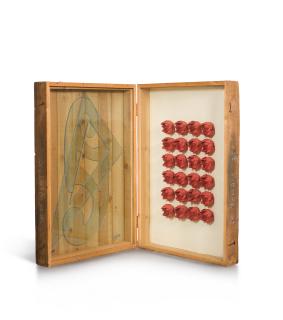 Mario Ceroli - Valise d\'émigrant