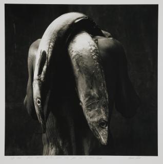 Mário Cravo Neto - Man with Two Fish, 1992