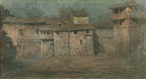 Mario De Maria - Caseggiati ad Anticoli