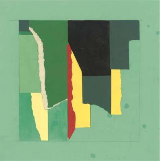 Mario Dubsky - Green abstract