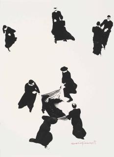 Mario Giacomelli - There are no hands to caress my face, circa 1961