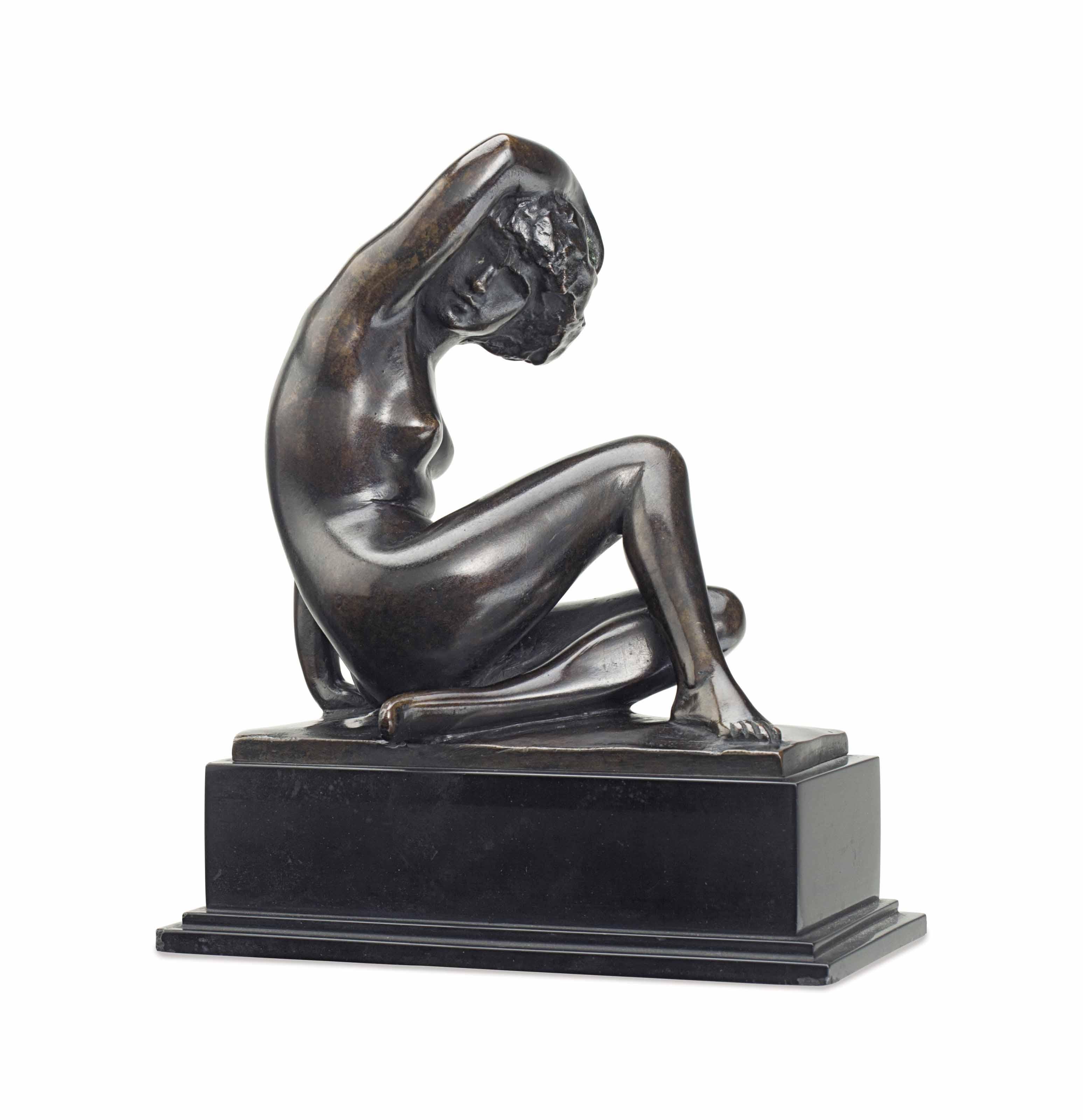 Mario Joseph Korbel - Reclining Nude