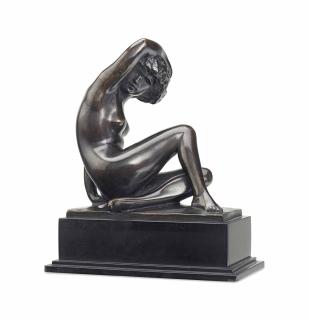 Mario Joseph Korbel - Reclining Nude