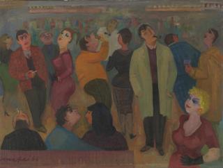 Mario Mafai - Il Caffè Degli Intellettuali