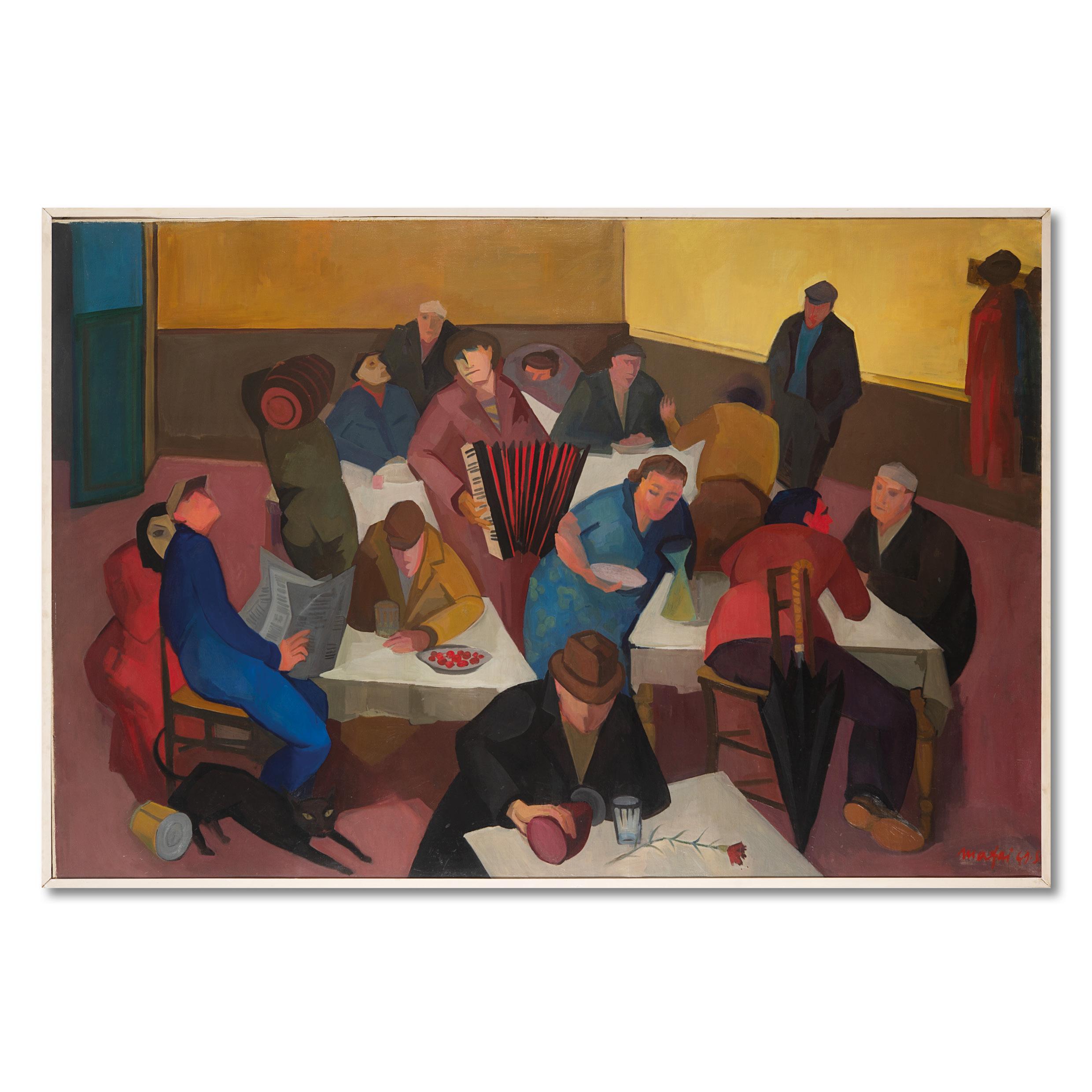 Mario Mafai - Osteria romana (Osteria di Via Flaminia)