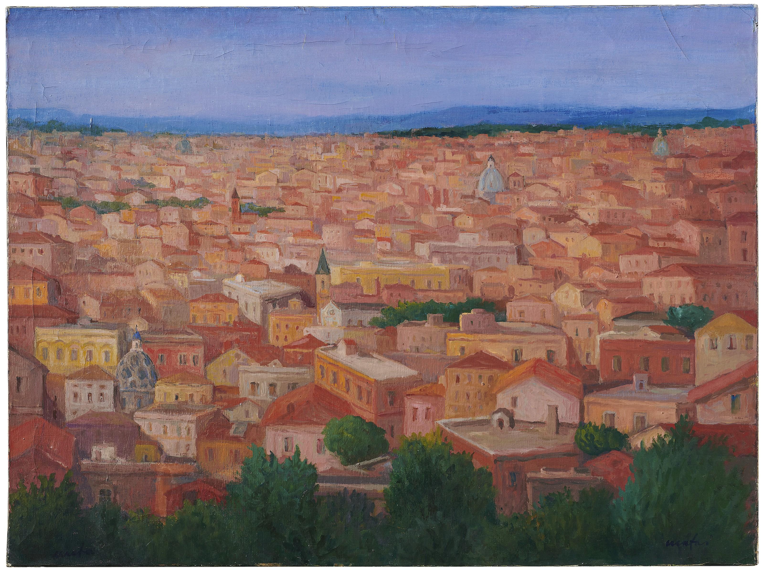 Mario Mafai - Paesaggio Romano