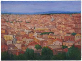 Mario Mafai - Paesaggio Romano