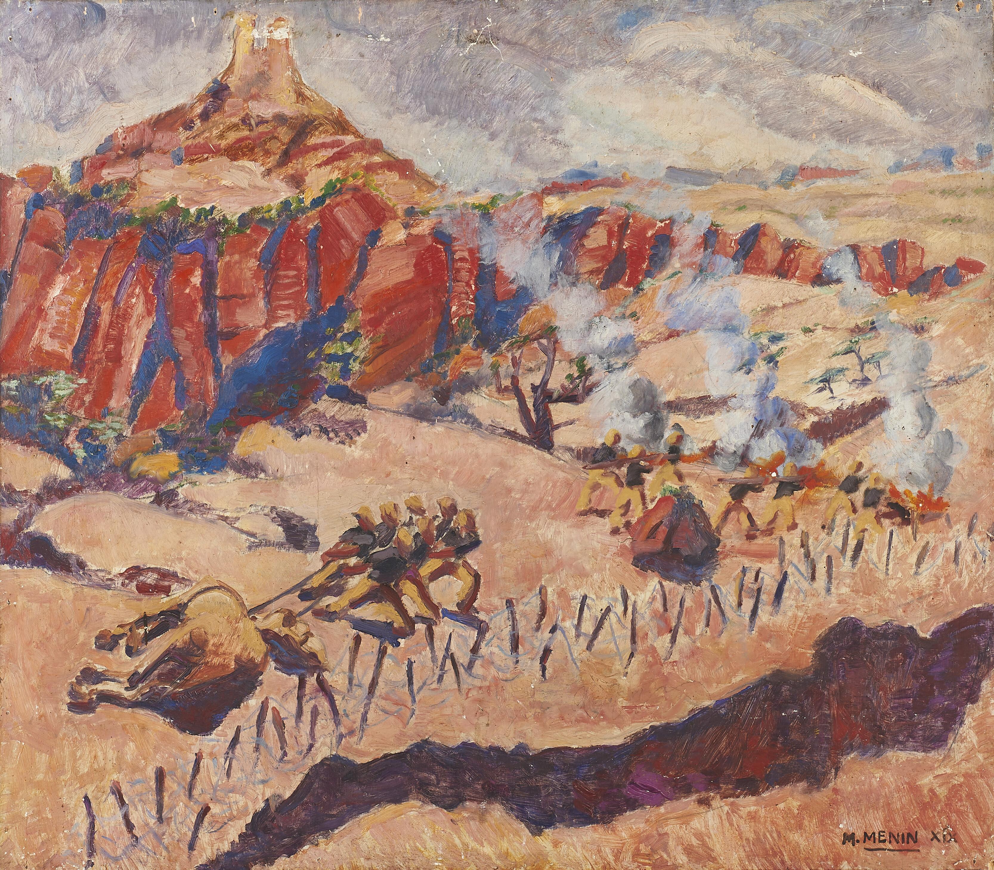 Mario Menin - Bruciare le carogne ad Abbì-Addì